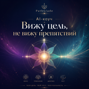 AI-коуч «Вижу цель. Не вижу препятствий» — 30 сессий, доступ 40 дней